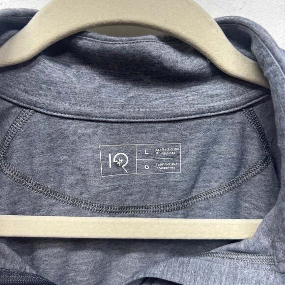 Tentree Mens Grey Long Sleeve Quarter-Zip Pullover Recycled Polyester & Tencel B - Picture 2 of 10